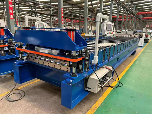 Máy cán tôn mái tốc độ cao 0,3-0,8mm được sử dụng cho mái nhà