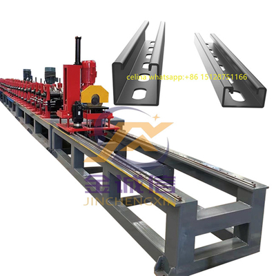 Máy kênh C, Hỗ trợ bảng điều khiển năng lượng mặt trời tự động Máy tạo hình cuộn kênh Uni strut C