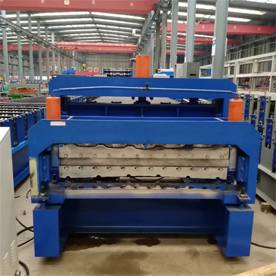 Máy cán hai lớp kim loại màu cho tấm lợp bằng thép và bảng điều khiển tường
