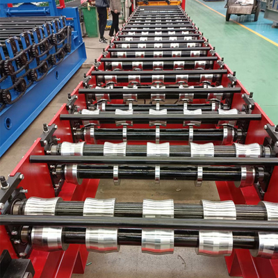 Máy tạo hình tấm lợp mái sườn Máy làm tấm lợp mái 15m / phút