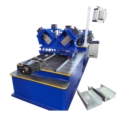 Máy cán đinh thép nhẹ Steel Double C và U Line để tạo cấu hình vách thạch cao
