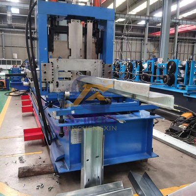 Máy cán xà gồ Z140-300 tự động màu Bule cho xây dựng nhà xưởng