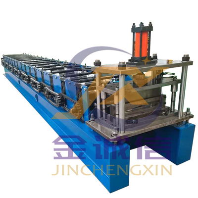 Bảng điều khiển thép màu Máy tạo hình đường may đứng Điều khiển PLC hoàn toàn tự động