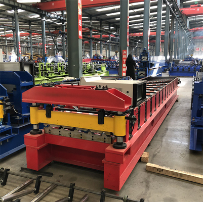 Máy cán tôn mái tốc độ cao tự động sử dụng cho vật liệu xây dựng