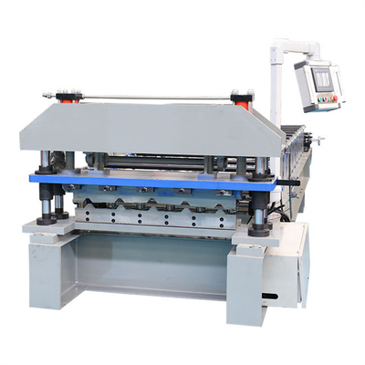 Máy cắt tôn mái bằng thủy lực tốc độ cao 15-20m / phút cho mái nhà xây dựng