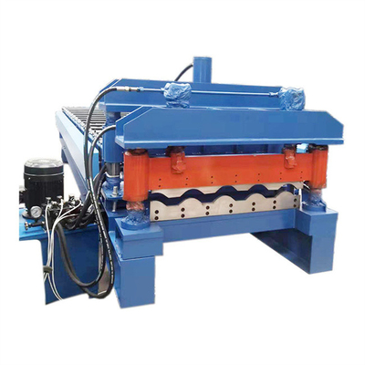 Máy cán ngói tráng men tốc độ cao Hoàn toàn tự động cho hộ gia đình