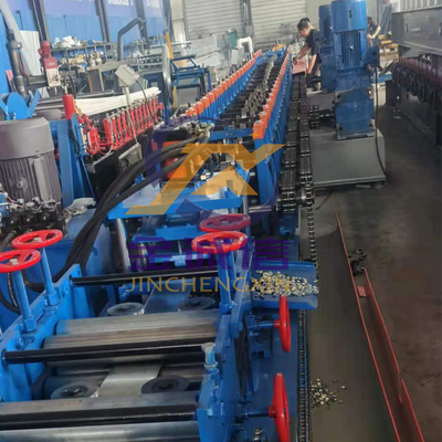 Giá đỡ quang điện màu đỏ Máy tạo hình cuộn Điều khiển PLC hoàn toàn tự động