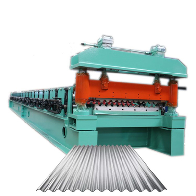 Máy tạo hình sóng cuộn bằng kim loại màu tự động