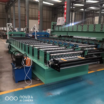 Máy tạo hình sóng cuộn bằng kim loại màu tự động