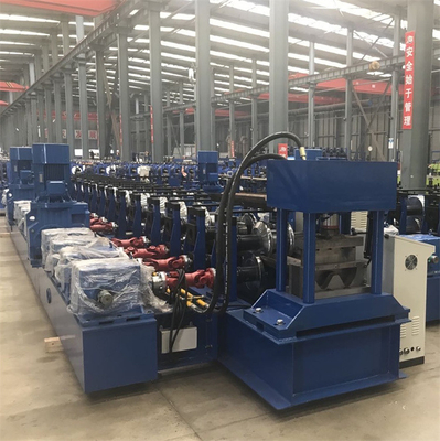 Máy tạo hình lan can bằng thép lạnh Hai đỉnh Ba sóng