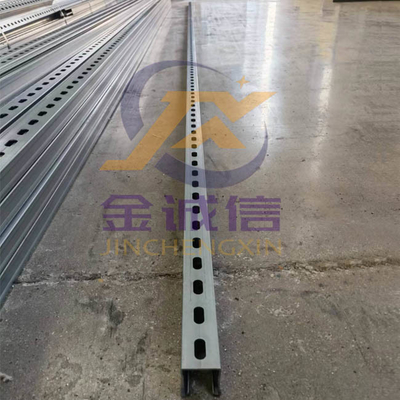 Máy tạo hình cuộn 380V cho cấu trúc năng lượng mặt trời Máy tạo hình kênh Unistrut 41 * 21mm