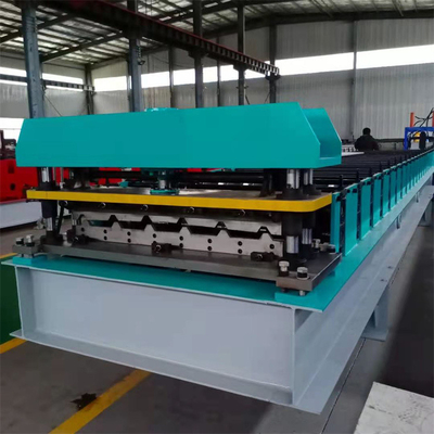 Kim loại màu thép Ibr Tấm tường hình thang và Máy tạo hình tấm lợp mái