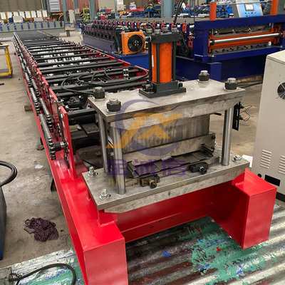 Động cơ 4kw Máy ​​cuộn đứng đường may di động Cựu cho các công trình lợp mái nhà dân dụng