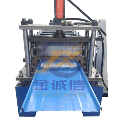 Điều khiển tự động Máy lợp mái đứng Seam Cắt thủy lực