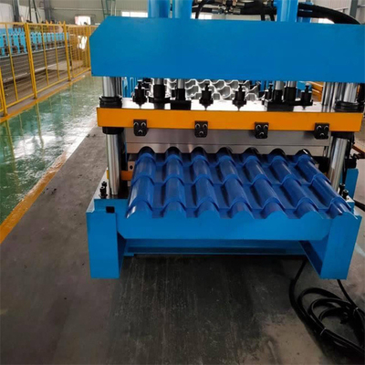 Tùy chỉnh vật liệu xây dựng bước ngói máy cán nguội thép màu