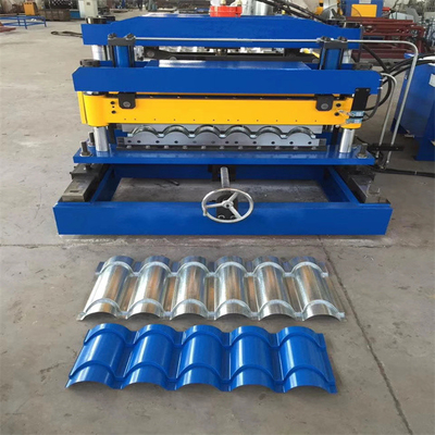 Tùy chỉnh vật liệu xây dựng bước ngói máy cán nguội thép màu