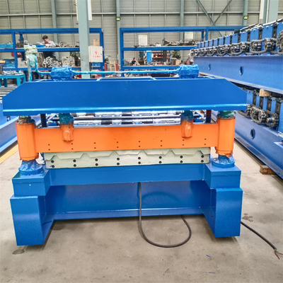 1200mm 1220mm Thép màu kim loại IBR 6 sườn Máy cuộn tấm tường mái