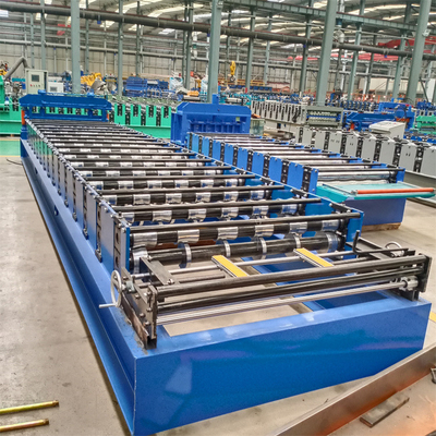 Máy cán tôn mái bằng thép mạ kẽm có màu kim loại tùy chỉnh IBR 6