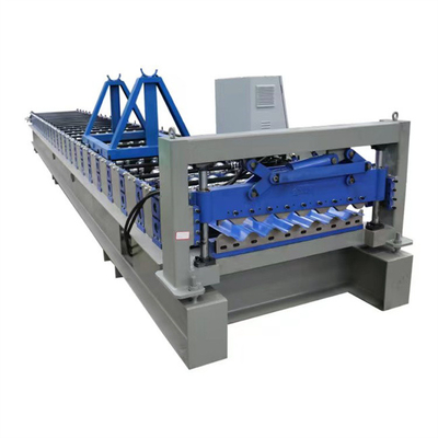 Tấm lợp mái tôn sóng máy cán tôn kim loại hoàn toàn tự động tốc độ cao 30m / phút