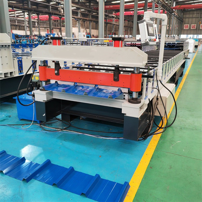 Máy cán tấm tường hình thang Ibr Điều khiển PLC