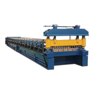 Máy cán tôn mái nhà sản xuất thép màu tốc độ 15-20m / phút cho xây dựng nhà