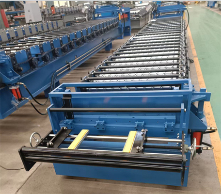 Máy cán tôn mái nhà sản xuất thép màu tốc độ 15-20m / phút cho xây dựng nhà