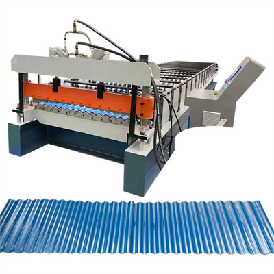 Máy tạo hình cuộn tôn sóng tốc độ cao 30m / phút Máy làm gạch tôn