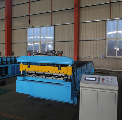 Máy cán tôn mái nhà 380V Máy tạo hình mái nhà hình thang Ibr
