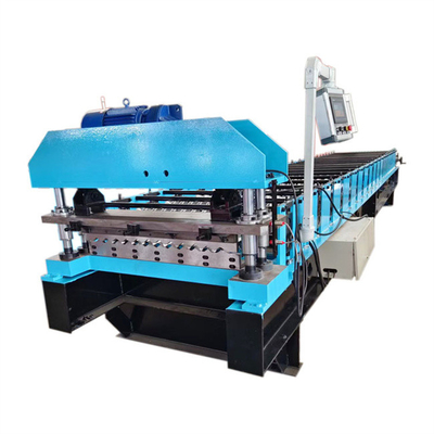 bảng điều khiển Máy làm tấm lợp tôn tốc độ cao 15-20m / phút
