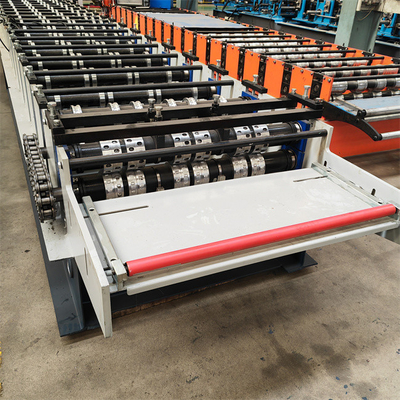 Máy tạo hình sàn thép PLC 20m / phút Máy làm sàn tốc độ cao