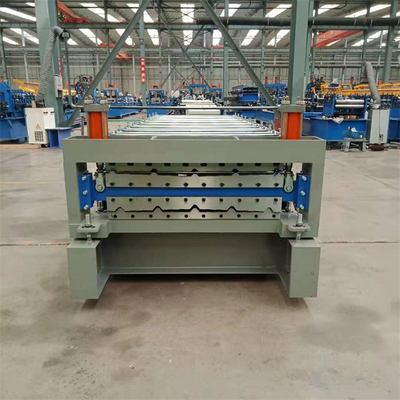 Máy cán cuộn hai lớp tấm lợp kim loại tùy chỉnh tốc độ cao