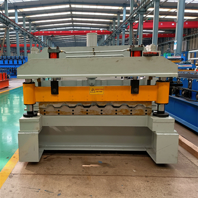 Máy cán ngói tráng men 4kw cho tấm lợp vật liệu xây dựng