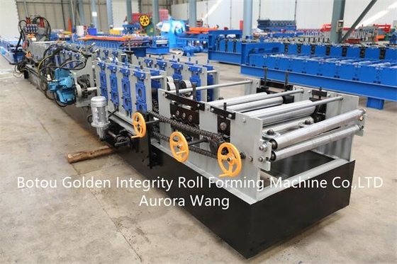 Máy tạo hình cuộn xà gồ GI GL CZ 25m / phút Máy cán khung thép
