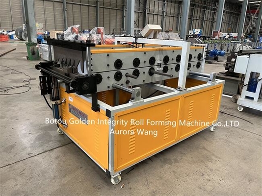 Máy JCX đứng Seam Snap Lock Panel Machine 8 Rows Roller Station