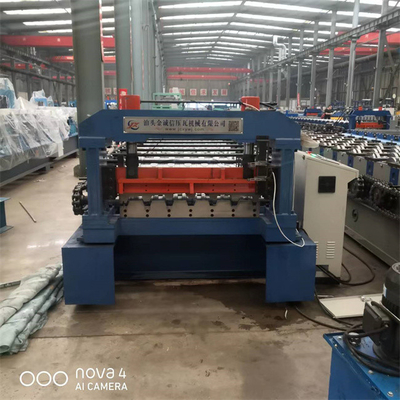 Máy cán sàn bằng thép mạ kẽm Hệ thống PLC