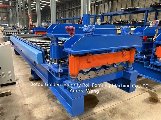 Máy tạo hình ngói 6M / phút ISO9001 cho vật liệu xây dựng