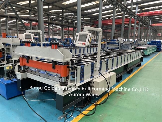 Máy cán ngói tráng men mạ kẽm tự động cho tòa nhà