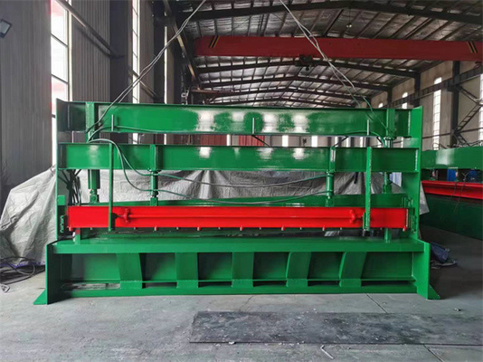 Máy cắt và uốn 3m / 6m / 8m Tấm mạ kẽm để lợp mái