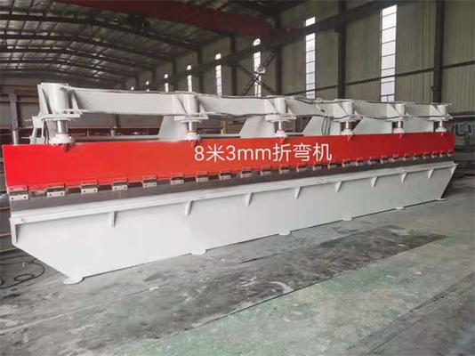 Đường may đứng thủy lực Máy uốn tôn cuộn thép mạ kẽm