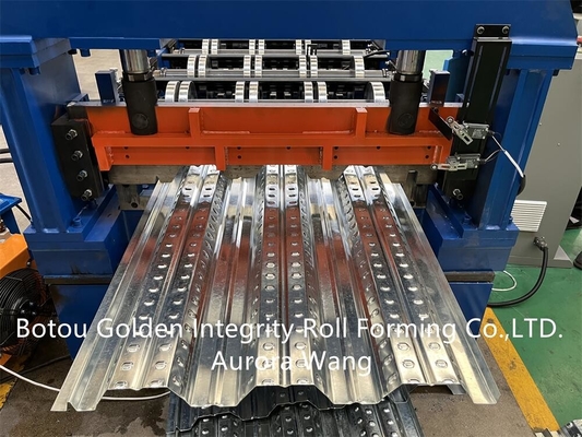 Máy cán sàn PPGI / PPGL Chiều rộng hiệu quả 750mm