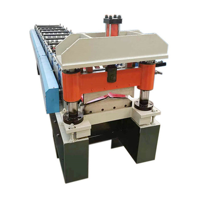 Kim loại màu thép vòm Ridge Cap Máy tạo hình mái cho ngói đóng nắp Ridge