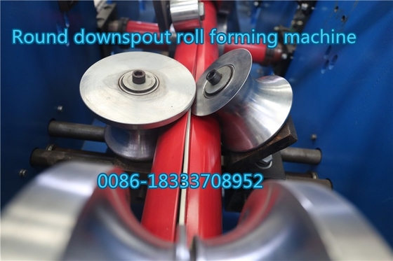 Thép màu CZ Máy cán xà gồ Máy tạo hình ống nước Máng xối nước