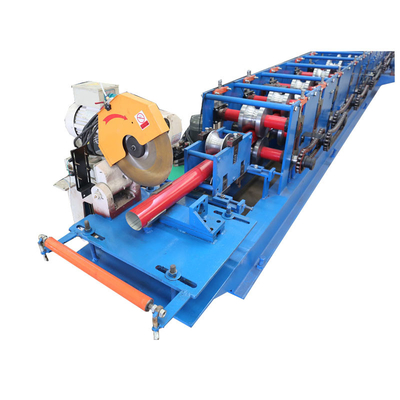 Thép màu CZ Máy cán xà gồ Máy tạo hình ống nước Máng xối nước