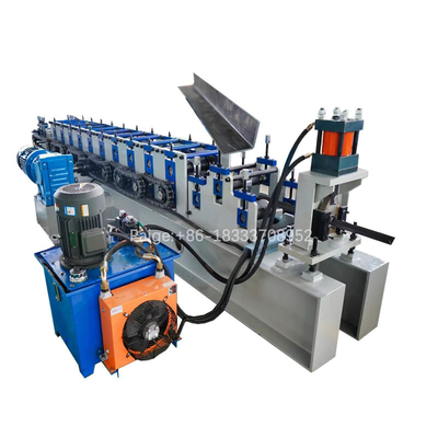 Máy tạo hình kênh góc 3mm Nguyên liệu thép mạ kẽm