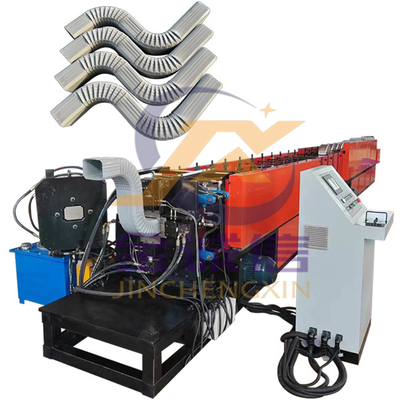 Máy xả đáy kim loại Máng xối 10-15m / phút Tốc độ tạo hình cuộn cao