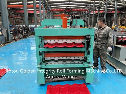 Máy làm ngói JCX 1200mm Máy cán tấm lợp