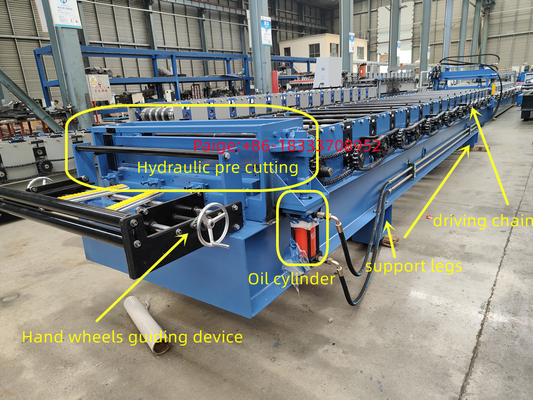 TR4 TR5 Máy cán tôn mái bằng kim loại TR5 Thép Q235