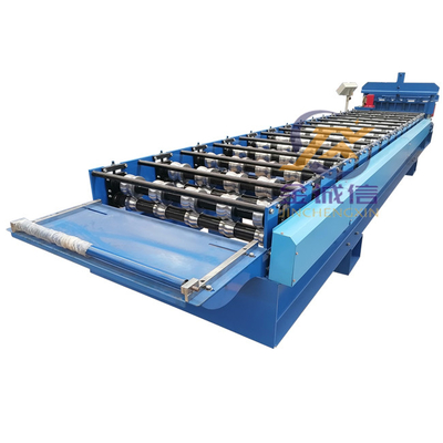 Máy cán gạch tráng men 0,3-0,7mm Máy làm gạch bước PLC