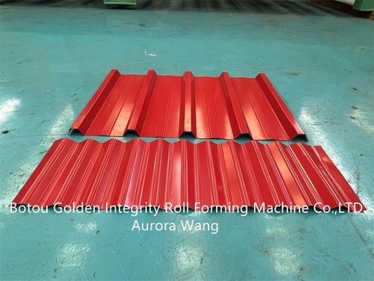 12m / phút Tấm lợp kim loại Máy tạo hình ngói ISO9001 CE cũ