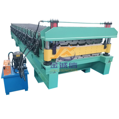 Máy tạo hình cuộn hai lớp PPGI Máy tạo hình tấm lợp Độ dày 0,3-0,8mm